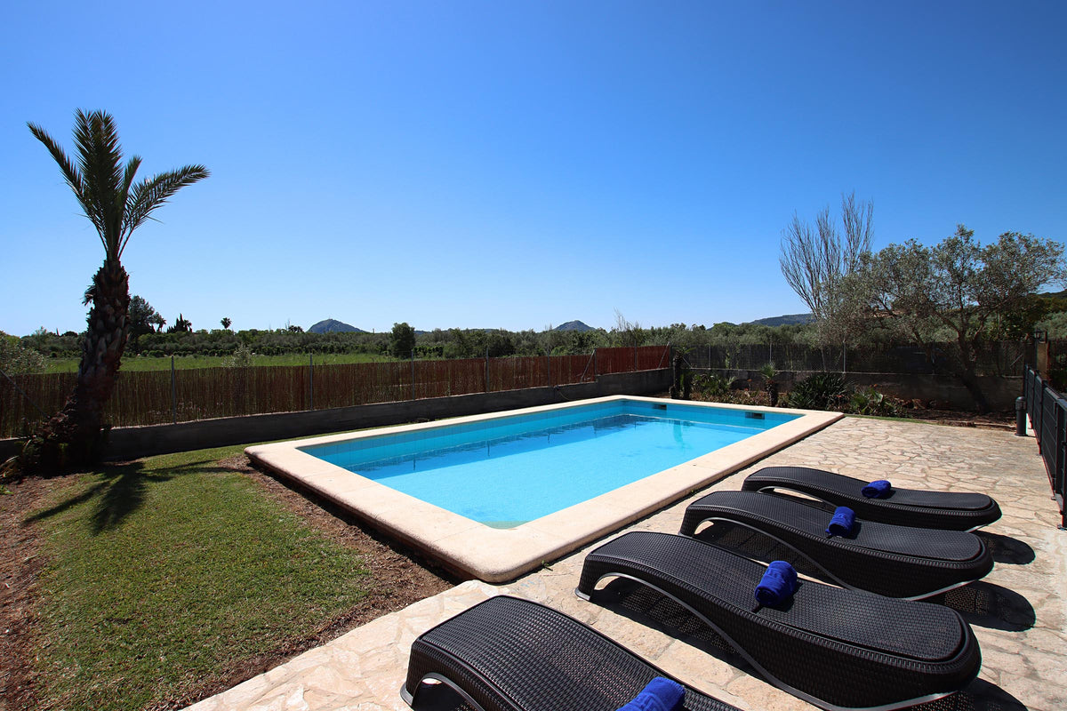 Impression der Finca Sa Clastra bei Port de Pollença, Mallorca