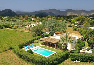 Außenansicht der Finca Sa Murta bei Port de Pollença, Mallorca