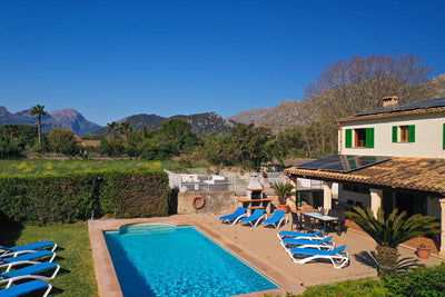 Pool der Finca Sa Vinya bei Pollença, Mallorca