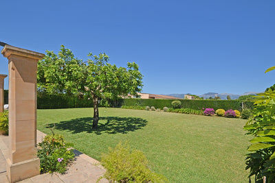 Garten der Finca Son Lluny bei Sencelles, Mallorca
