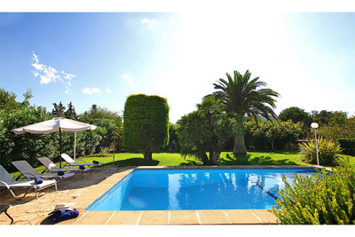Pool der Finca Son Verd bei Pollença, Mallorca
