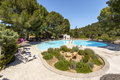 Pool der Finca Voramar Real bei Cala Sant Vicenç, Mallorca