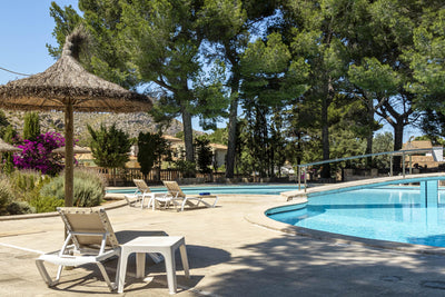 Pool der Finca Voramar Real bei Cala Sant Vicenç, Mallorca