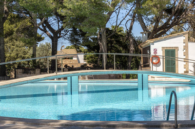 Pool der Finca Voramar Real bei Cala Sant Vicenç, Mallorca