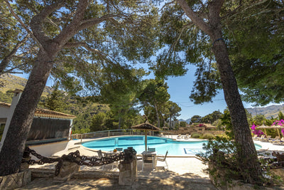 Pool der Finca Voramar Real bei Cala Sant Vicenç, Mallorca