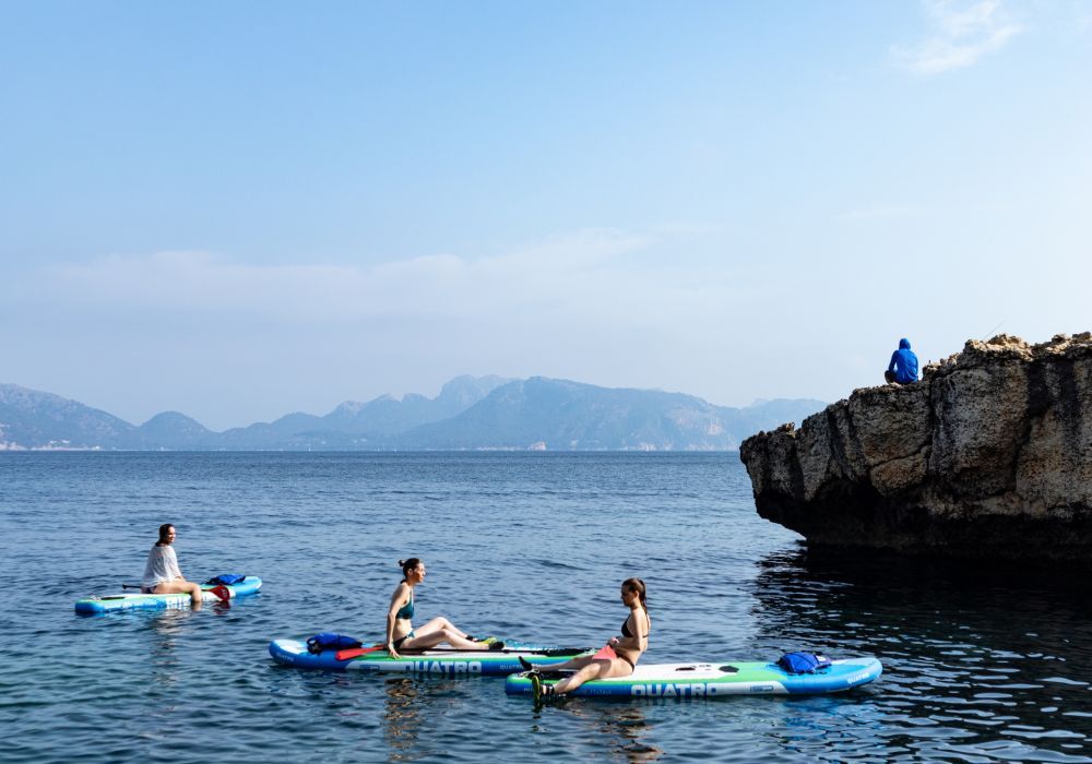 SUP-Tour zur Meereshöhle im Norden Mallorcas
