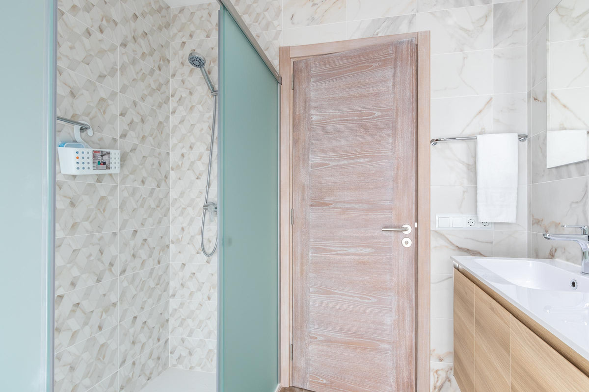 Badezimmer der Finca La Perla d’Horta bei Pollença, Mallorca
