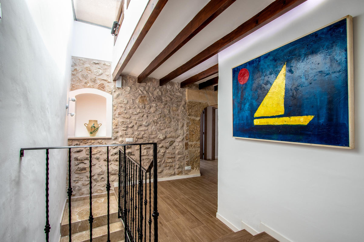 Impression der Finca La Perla d’Horta bei Pollença, Mallorca