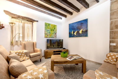 Impression der Finca La Perla d’Horta bei Pollença, Mallorca