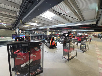 Restaurant und Bar in der Motorworld Mallorca