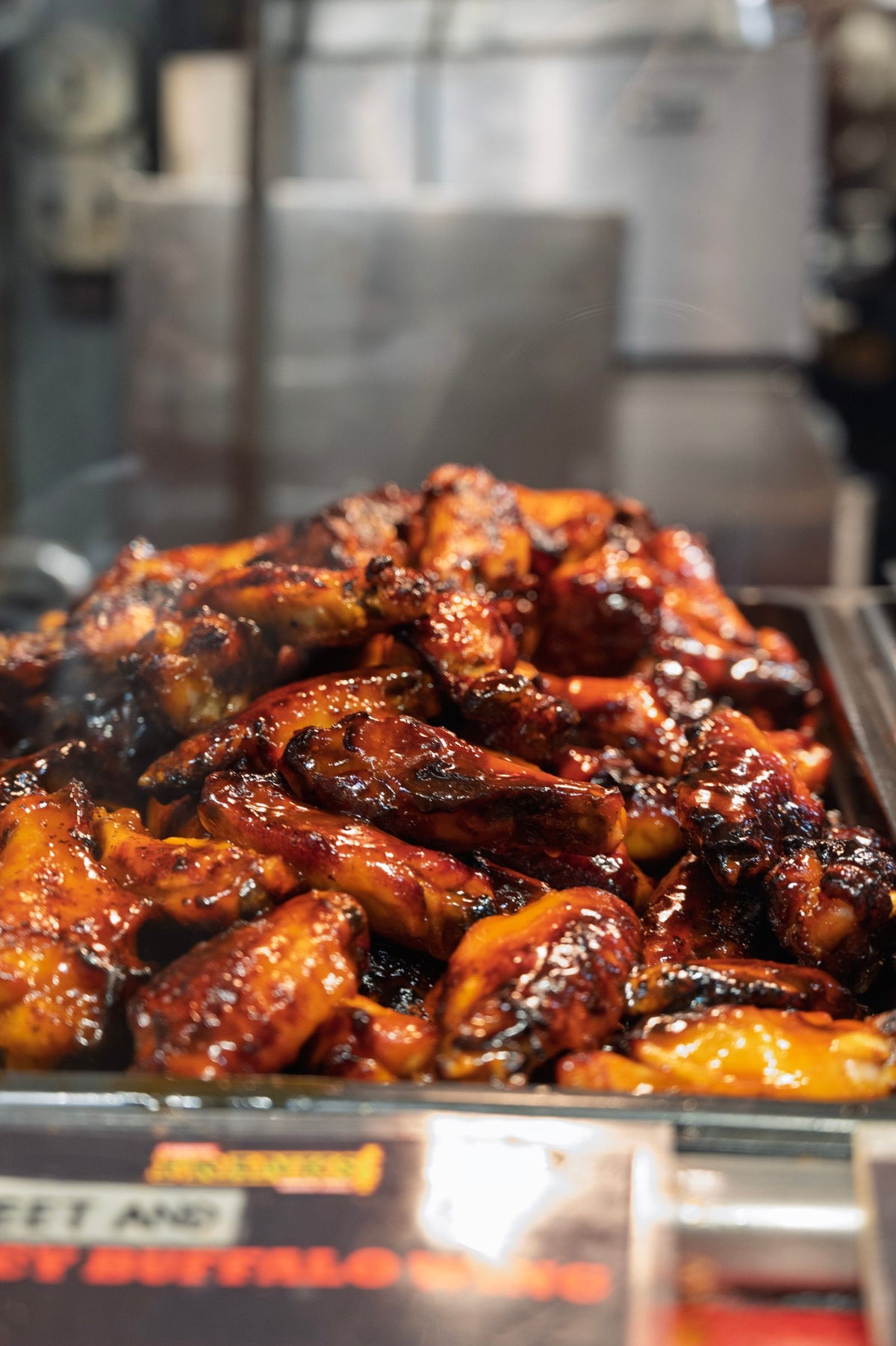 Alitas de pollo barbacoa
