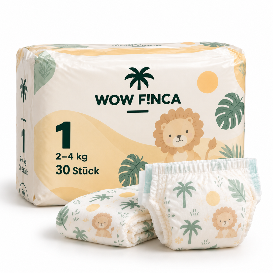 Baby diapers size 1 (2–4 kg) – 30 count