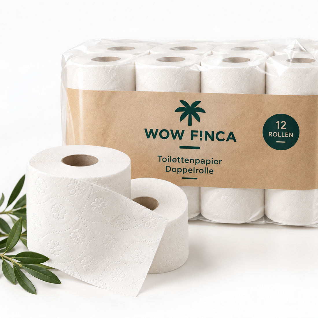 Papel higiénico doble – 12 rollos