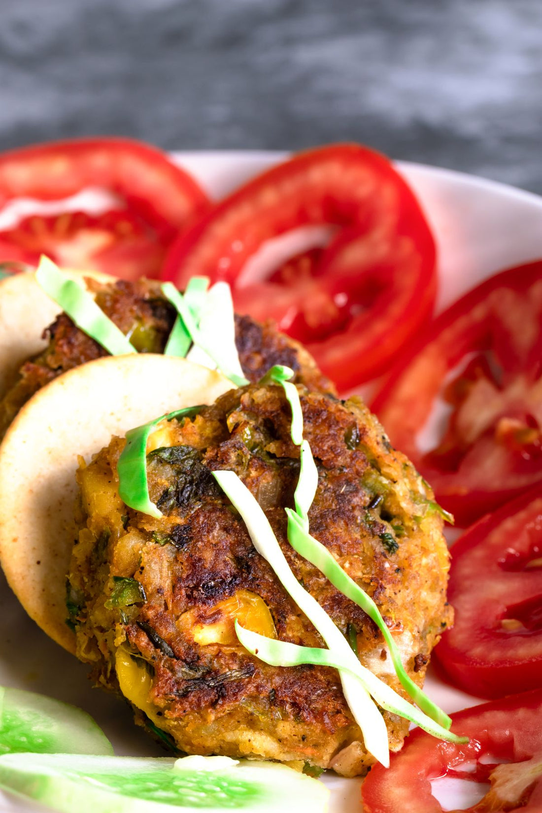 Vegan burger patties – 2 pieces