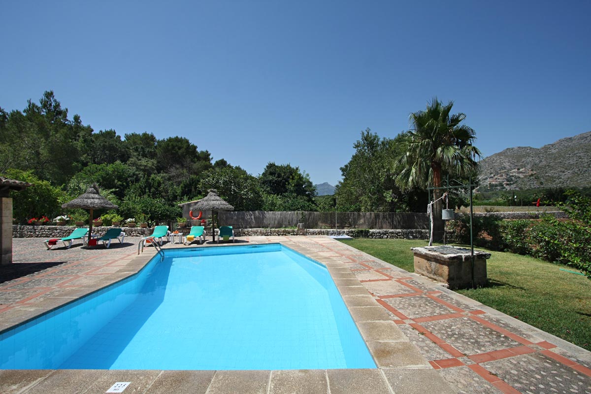 Impression der Villa del Sol Vich bei Cala Sant Vicenç, Mallorca