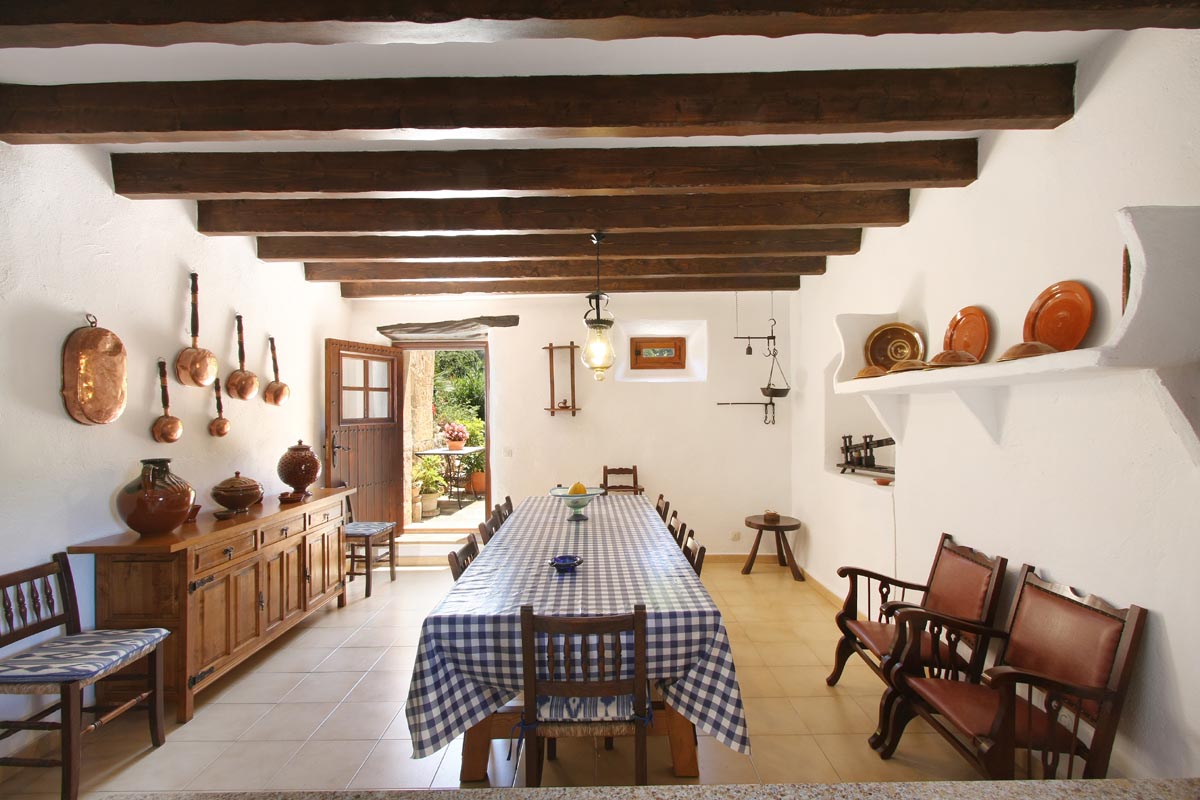 Impression der Villa del Sol Vich bei Cala Sant Vicenç, Mallorca