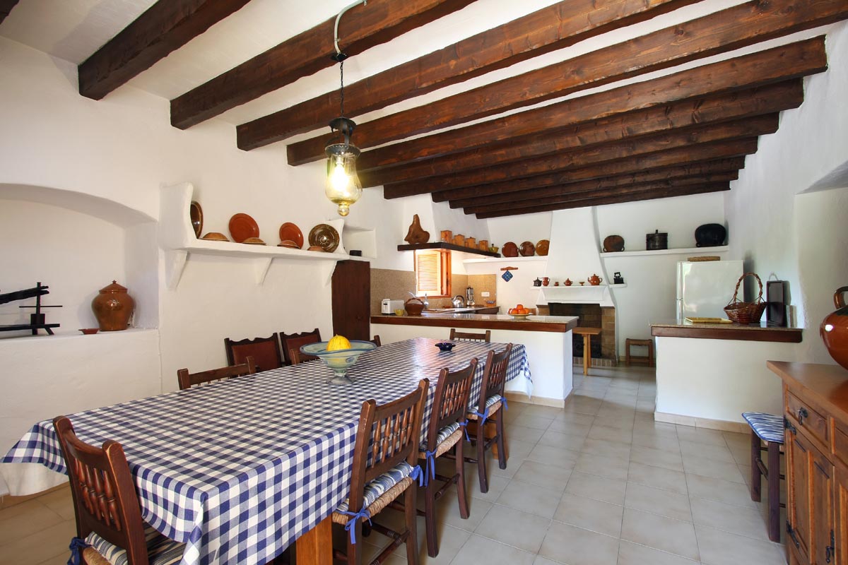 Impression der Villa del Sol Vich bei Cala Sant Vicenç, Mallorca