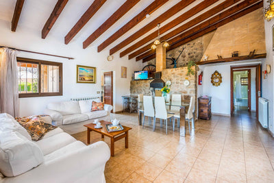 Impression der Villa Encantada bei Port de Pollença, Mallorca