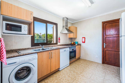Küche der Villa Encantada bei Port de Pollença, Mallorca