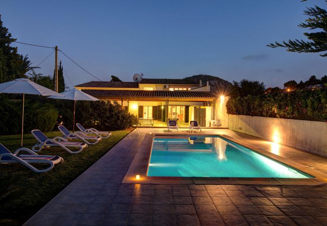 Impression der Villa Es Mirador bei Pollença, Mallorca