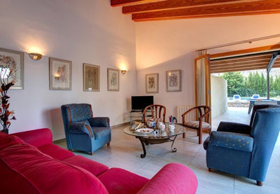 Impression der Villa Es Mirador bei Pollença, Mallorca