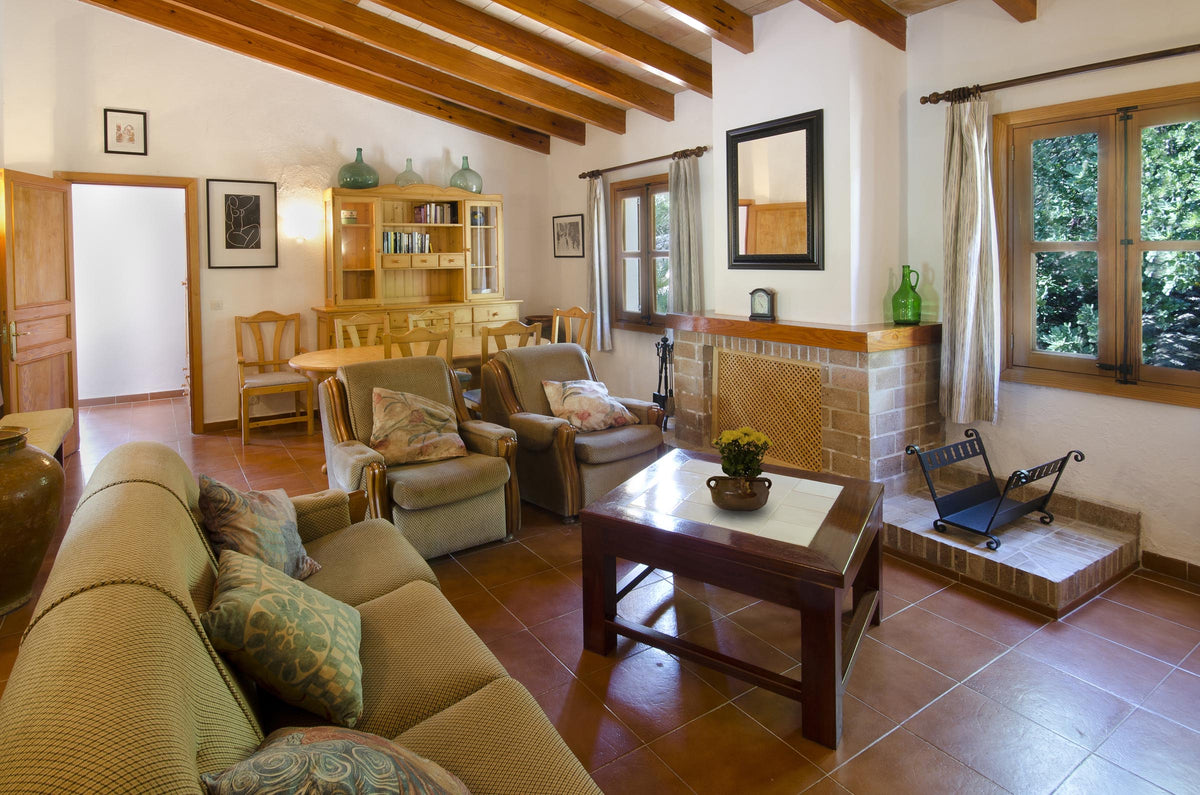 Impression der Villa Es Rafal bei Pollença, Mallorca