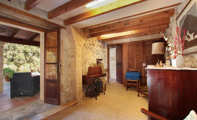 Impression der Villa Es Redoli bei Pollença, Mallorca