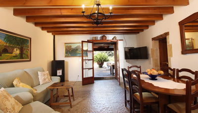 Impression der Villa Es Redoli bei Pollença, Mallorca