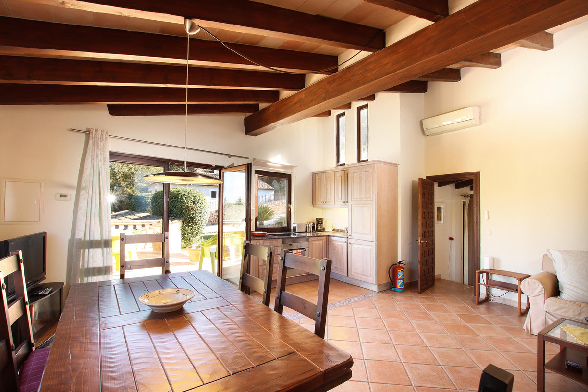 Küche der Villa Horizonte bei Pollença, Mallorca