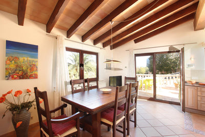 Küche der Villa Horizonte bei Pollença, Mallorca