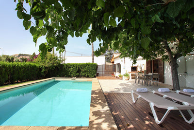 Pool der Villa Provenza Petit bei Port de Pollença, Mallorca