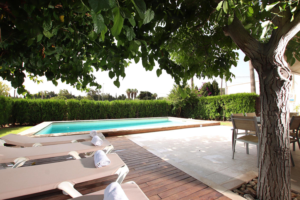Pool der Villa Provenza Petit bei Port de Pollença, Mallorca
