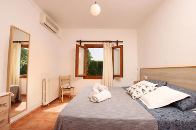 Schlafzimmer der Villa Provenza Petit bei Port de Pollença, Mallorca