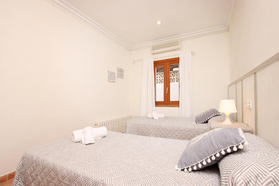 Schlafzimmer der Villa Provenza Petit bei Port de Pollença, Mallorca