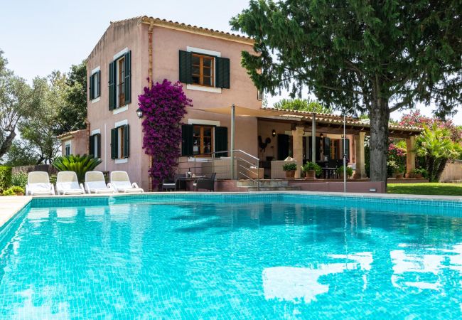 Impression der Villa Sa Badia bei Alcúdia, Mallorca