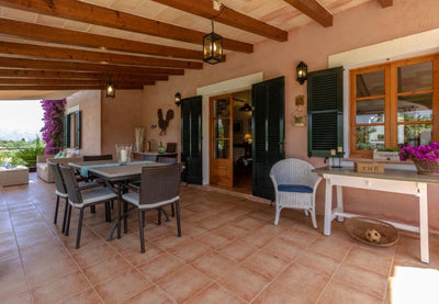 Impression der Villa Sa Badia bei Alcúdia, Mallorca