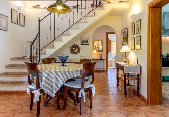 Impression der Villa Sa Badia bei Alcúdia, Mallorca