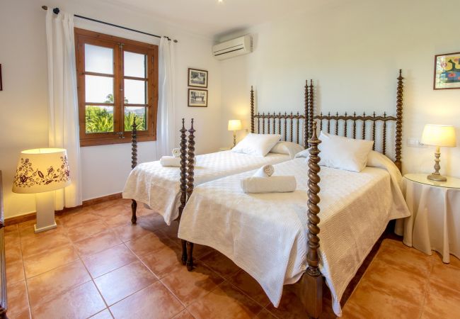 Impression der Villa Sa Badia bei Alcúdia, Mallorca