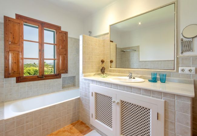 Impression der Villa Sa Badia bei Alcúdia, Mallorca