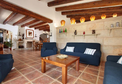 Impression der Villa Sa Fonteta bei Pollença, Mallorca