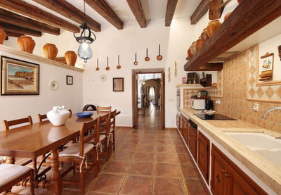 Impression der Villa Sa Fonteta bei Pollença, Mallorca