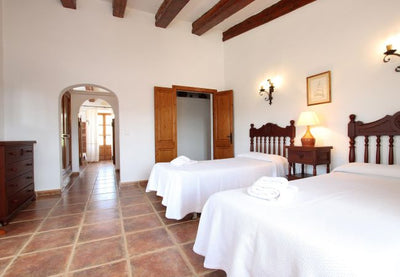 Impression der Villa Sa Fonteta bei Pollença, Mallorca
