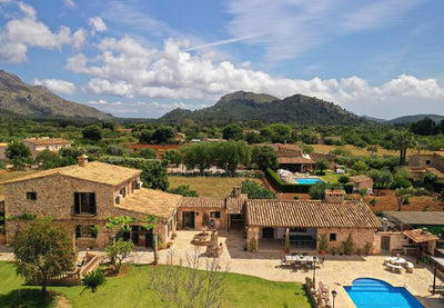 Impression der Villa Sa Fonteta bei Pollença, Mallorca