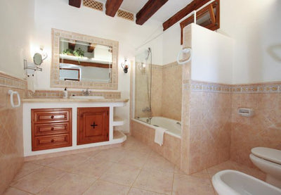 Impression der Villa Sa Fonteta bei Pollença, Mallorca