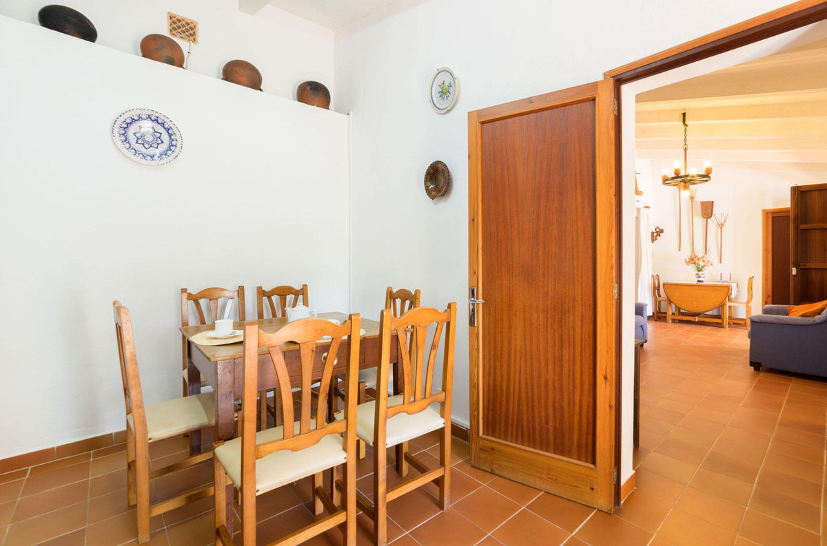 Küche der Villa Sa Pleta bei Alcúdia, Mallorca