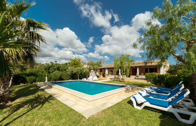Pool der Villa Sa Pleta bei Alcúdia, Mallorca