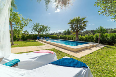 Pool der Villa Sa Pleta bei Alcúdia, Mallorca