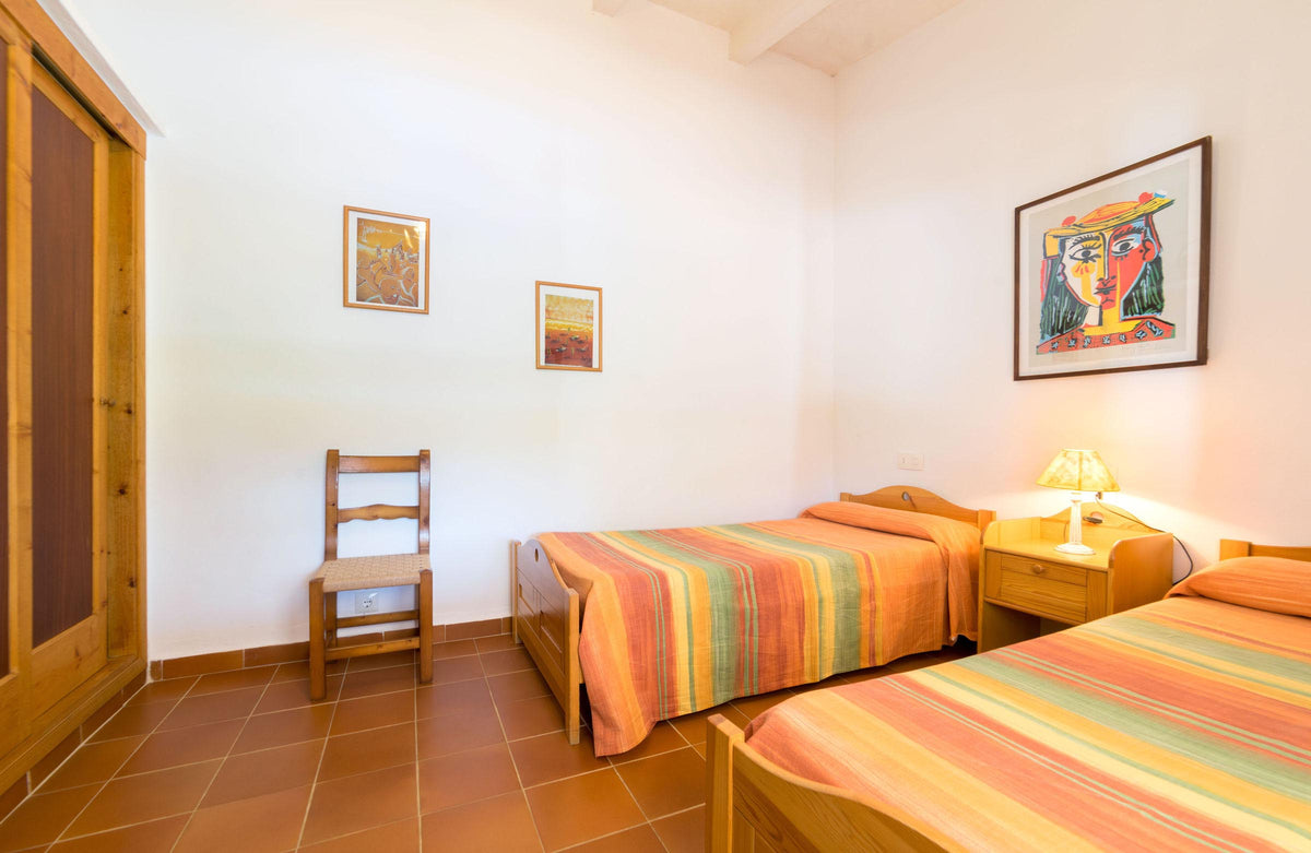 Schlafzimmer der Villa Sa Pleta bei Alcúdia, Mallorca