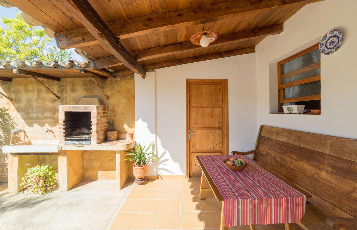 Terrasse der Villa Sa Pleta bei Alcúdia, Mallorca