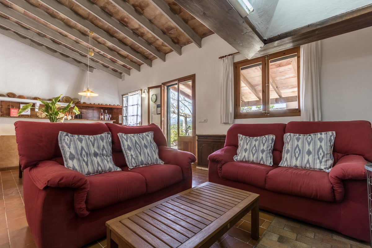 Impression der Villa Solanda bei Pollença, Mallorca